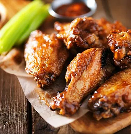 BBQ Wings from RFC Chicken and Ribs